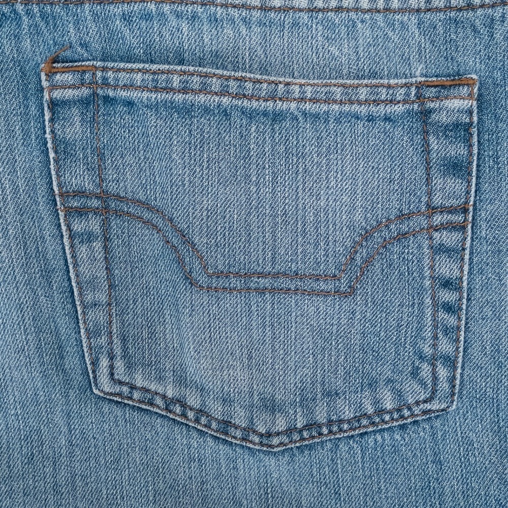 Chaps Denim Jeans Mens 36x30 Blue Straight Leg 100% Cotton Regular FITS 36x30 - Picture 6 of 16